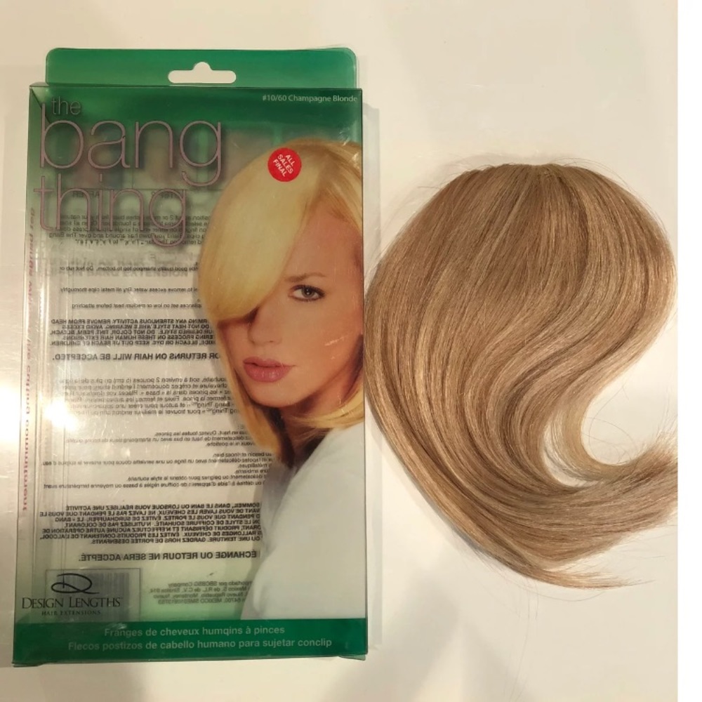 New Blonde Bang Hair Extension
